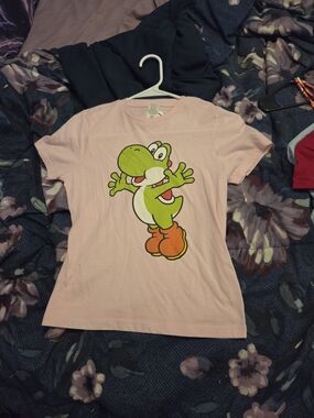 Pink Yoshi Graphic Tee